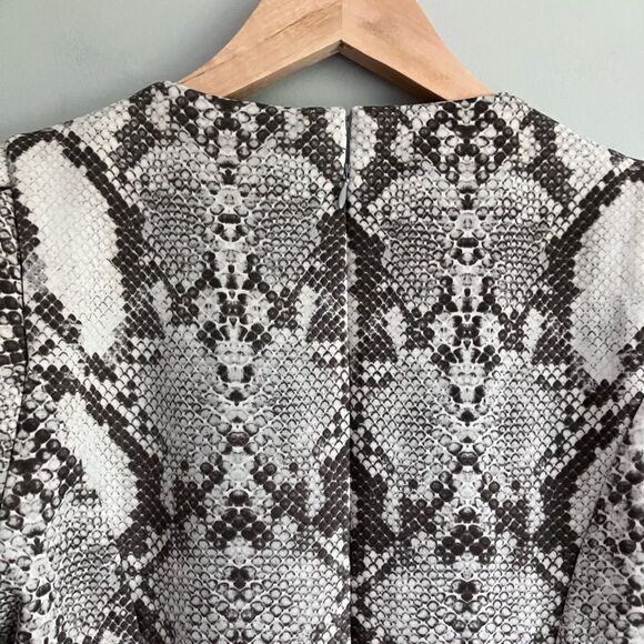 ALESSADRA BELLE Snakeskin Print Sheath Dress Size 8 NWT - Picture 6 of 11